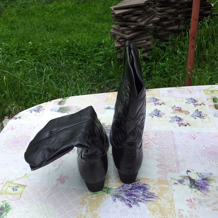 Cizme Cowboy Elegante Vintage pentru Bărbați nr.46