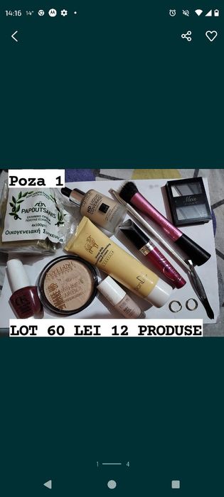 Geaca impermeabila fetita și cosmetice,machiaje
