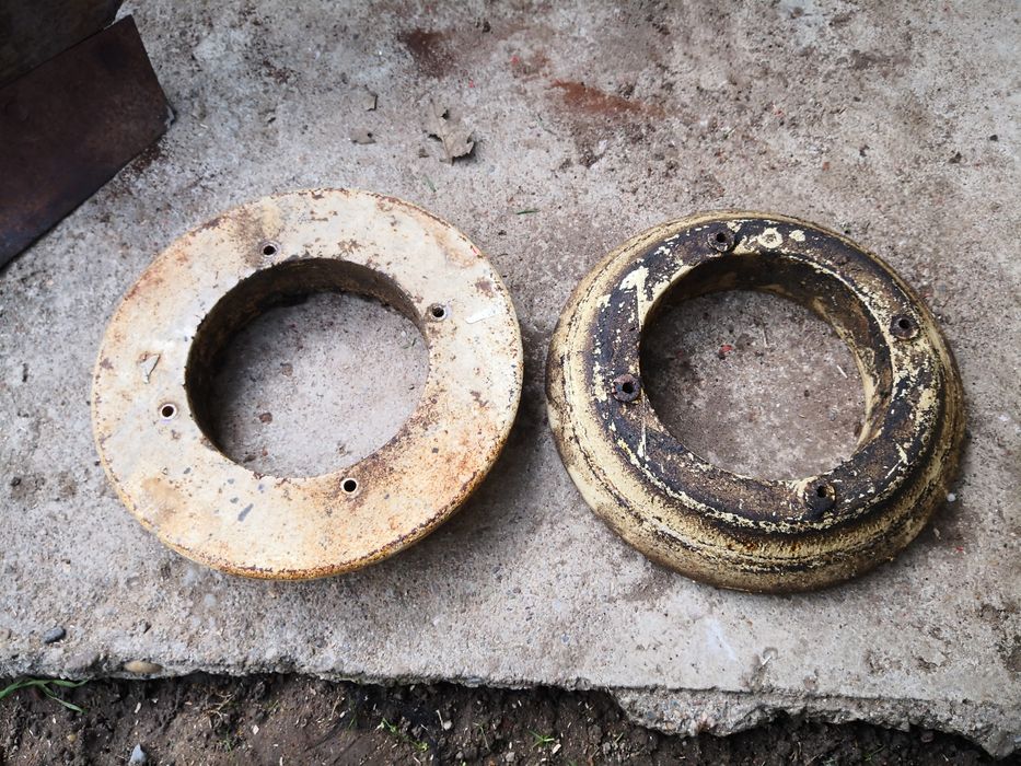 Plug reversibil roti de motocultor greutati  roti