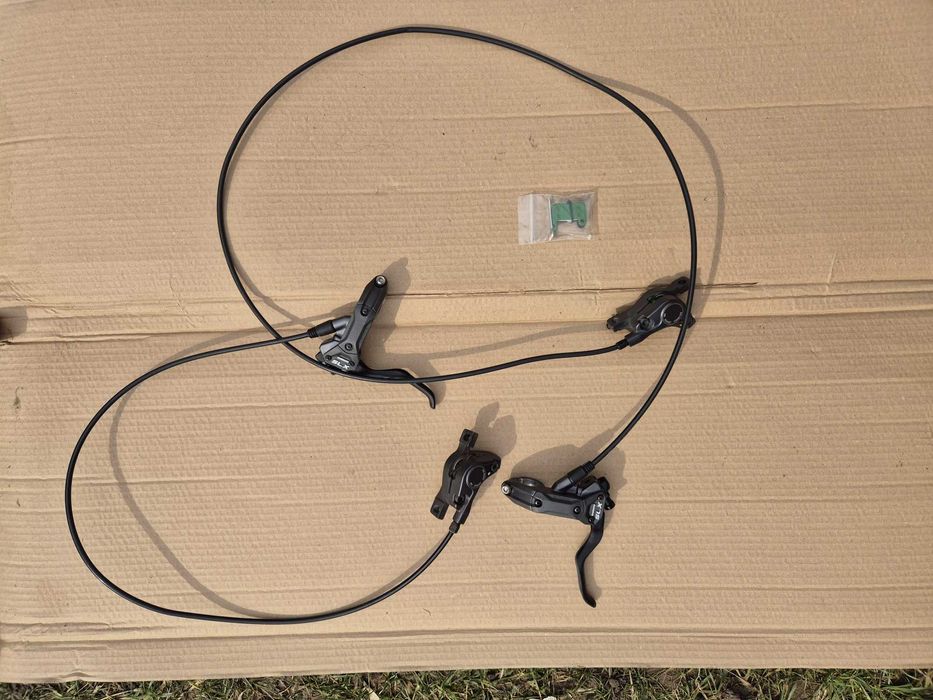 Set frane hidraulice Shimano SLX, fata-spate, BL-M665/BR-M665