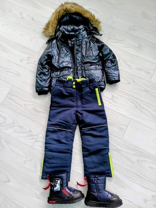 Set iarna geacă pantaloni ghete