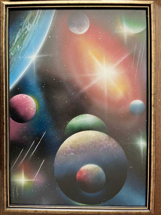 Картина на Данчо Борисов - "КОСМОС"