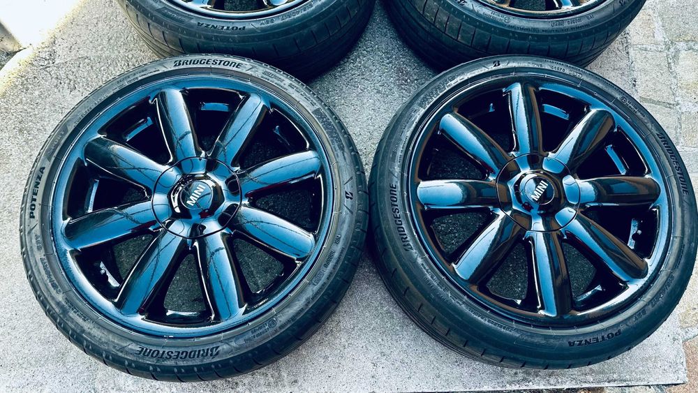 Джанти Mini Cooper 7Jx17, 4x100, ET48 с летни гуми Bridgestone Potenza Sport 215/40/17