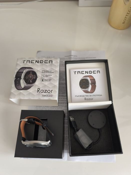 Часовник Trender Razor нов с 2 г. Гаранция Йетел