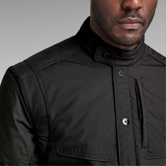 Оригинално мото яке G-star Raw Moto XXL ново мъжко черно