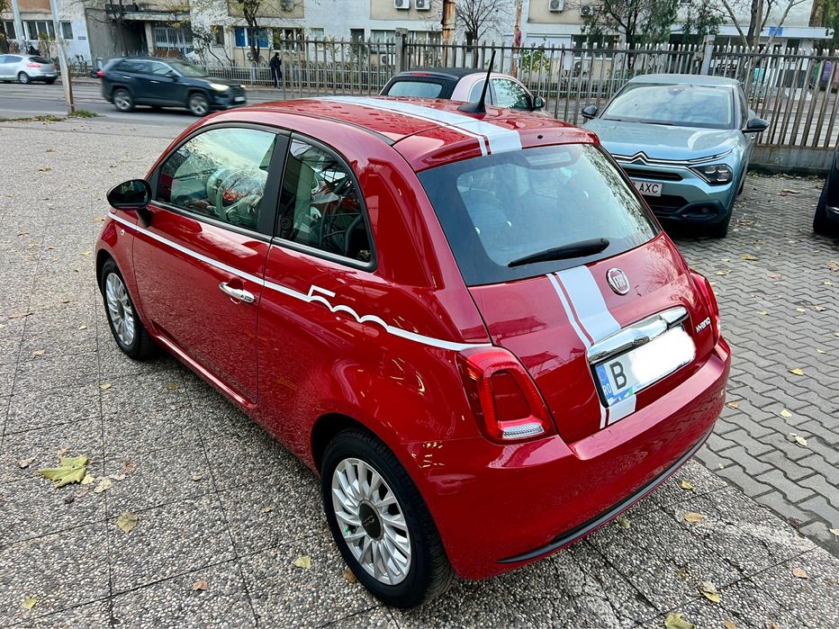 Fiat 500 2022 hibrid impecabil fara accidente