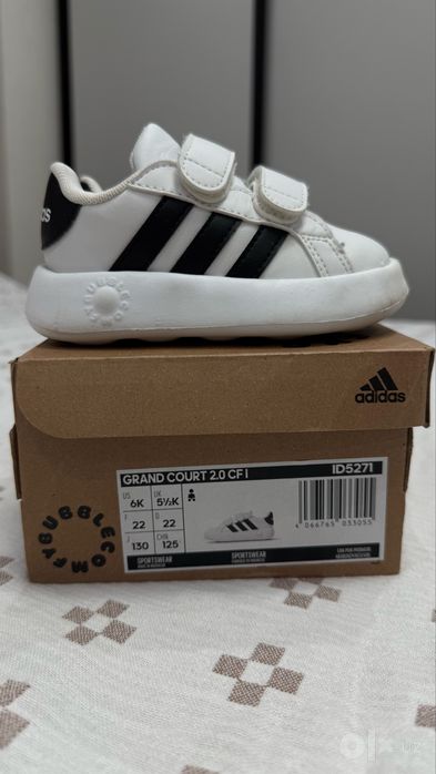 Adidas bubble кроссовки детские 22 размер