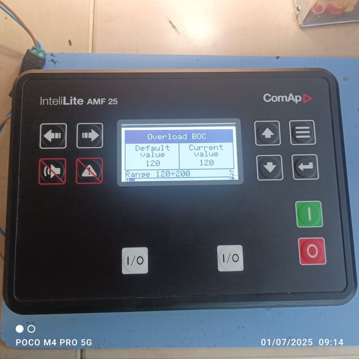 Controller pornire generatoare