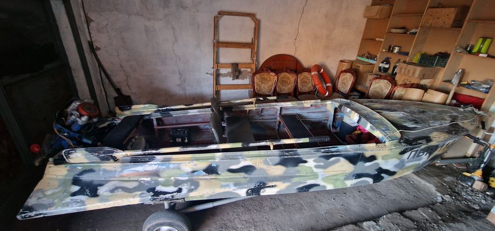 Лодка Казанка мотор вихар 30