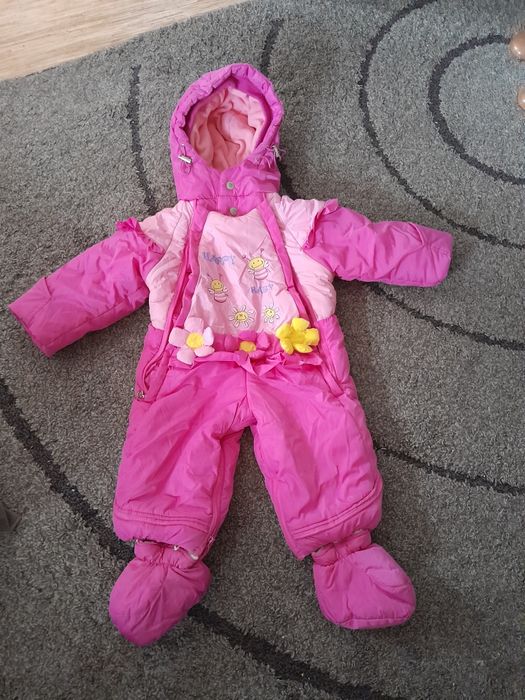 Зимний комбинезон девочке