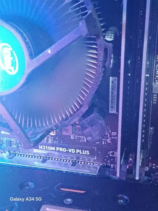 Продам материнскую плату h310m с проццесором