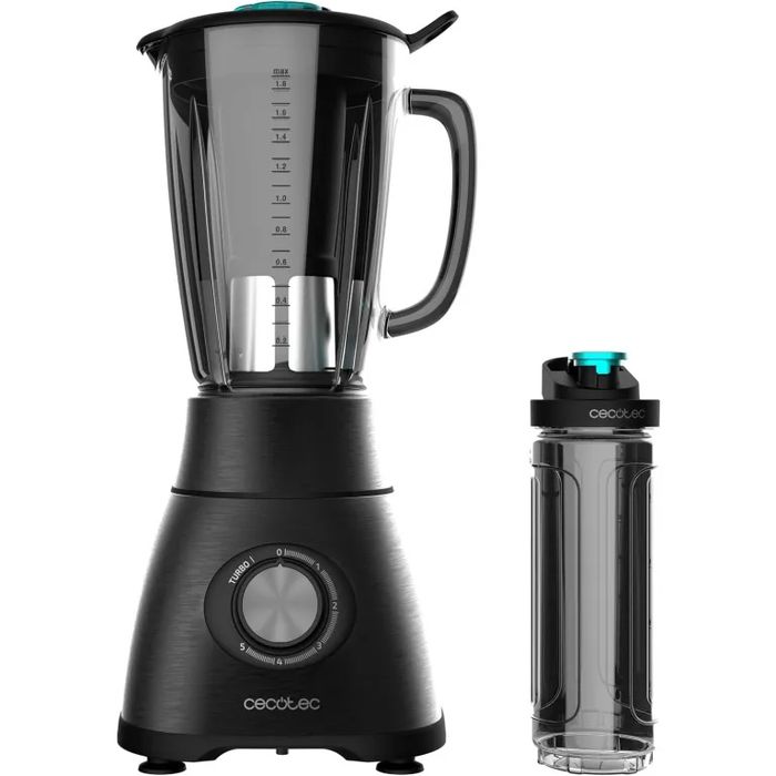 Блендер Cecotec Power Black Titanium 2500MAX Go 1800W