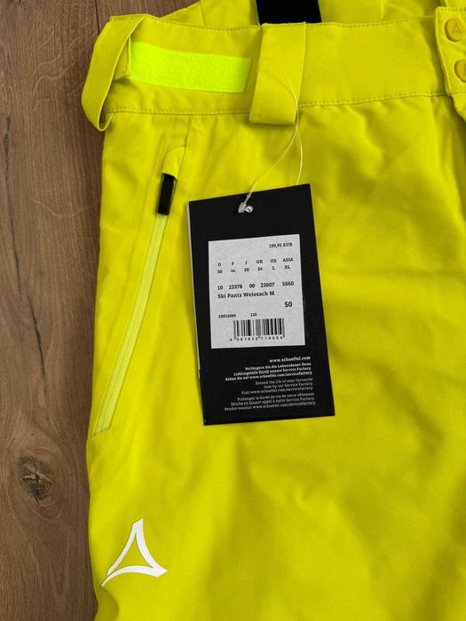 Nou Schoffel 50 M 54 L-XL barbati pantaloni ski barbati 10K bretele