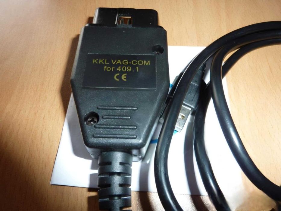 Vag-com Kkl USB интерфейс за Volkswagen, Audi, Skoda, Seat - Vag 409.1