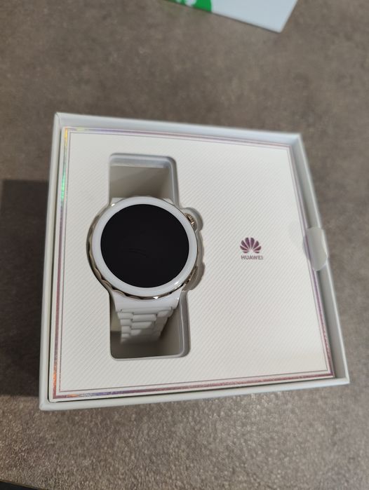 Smartwatch Huawei Watch GT 3 PRO, Ceramic Strap, White
