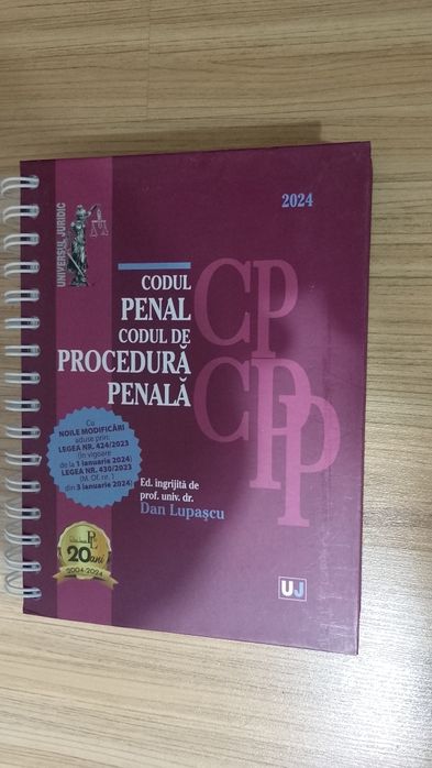 Codul penal și codul de procedură penala