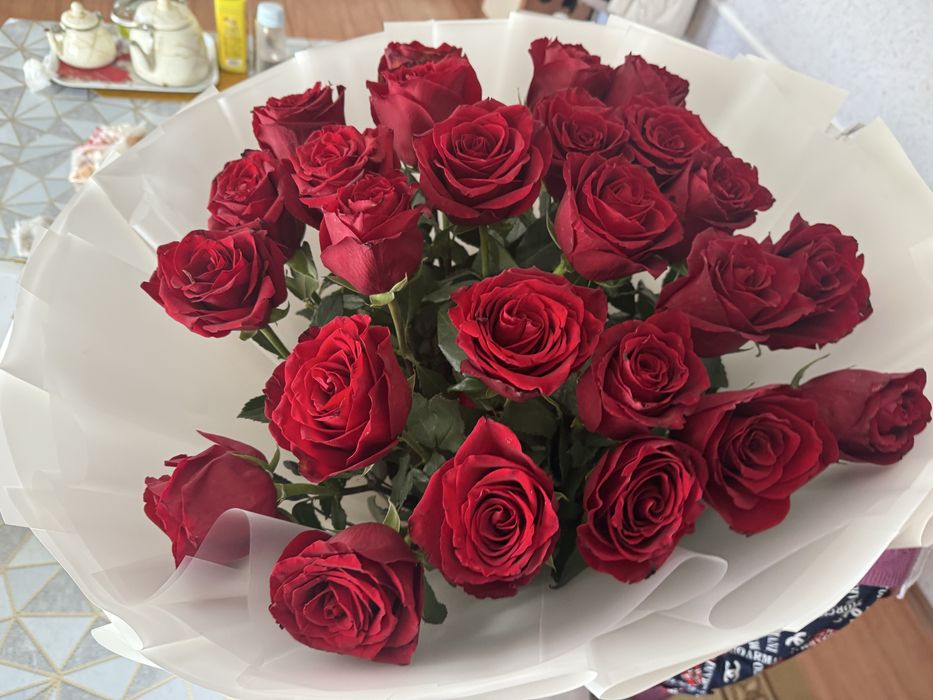 Длинные Розы.Цветы. Новый.