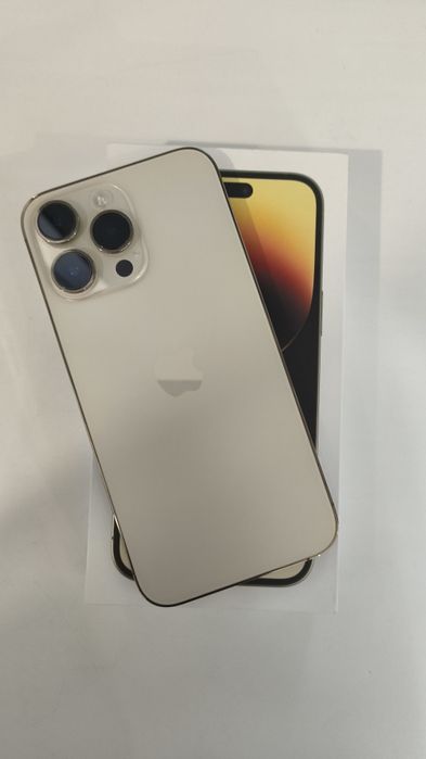 iPhone 14 Pro max gold