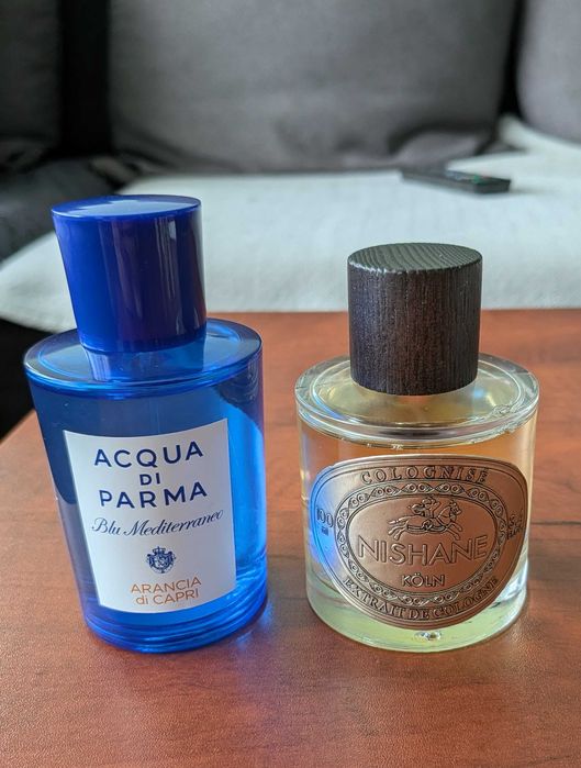 Nishane Safran Colognise / Acqua di Parma Blu Mediterraneo Arancia di Capri