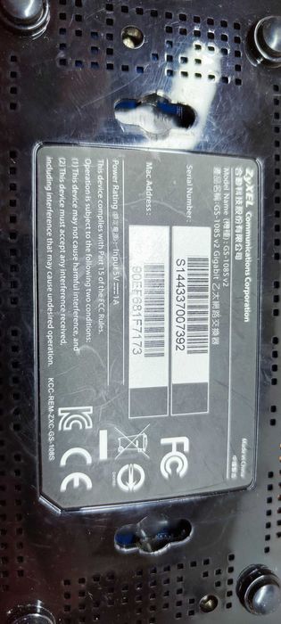 Switch Gigabit Zyxel GS-108S v2 – 8 Porturi