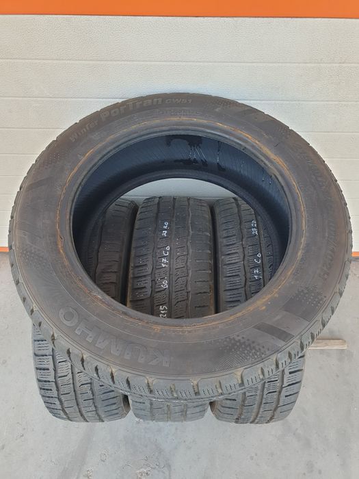 Зимни гуми за Бус 4 броя KUMHO Portran CW51 215 60 R17С дот 2720