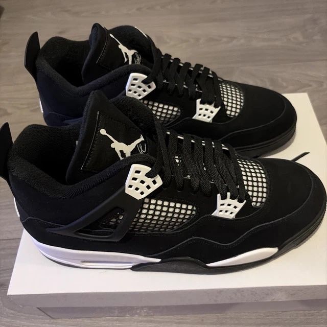 #NOU# Nike Air Jordan 4 White Thunder #Verificare Colet#