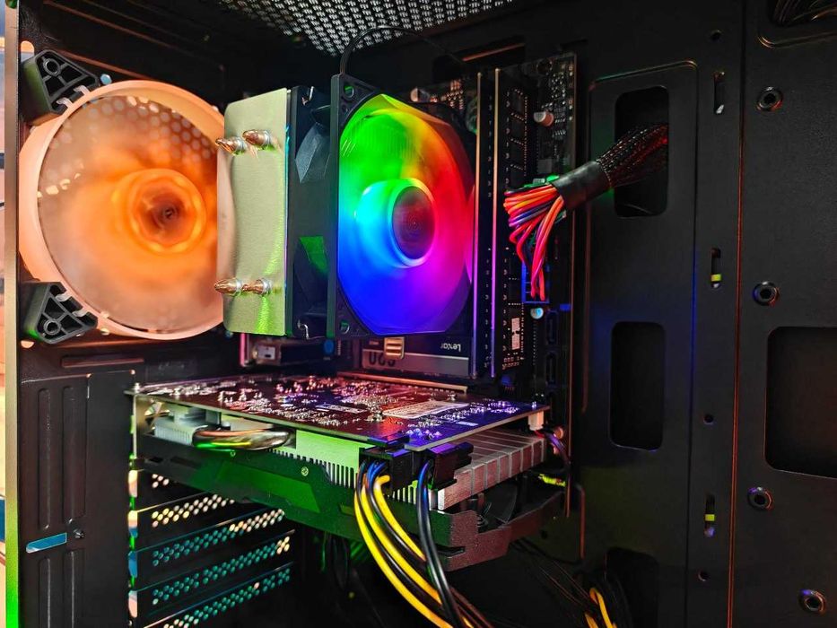 Игровой Компьютер i3 12100F / RX 580 8GB / DDR4 32GB / SSD 256GB