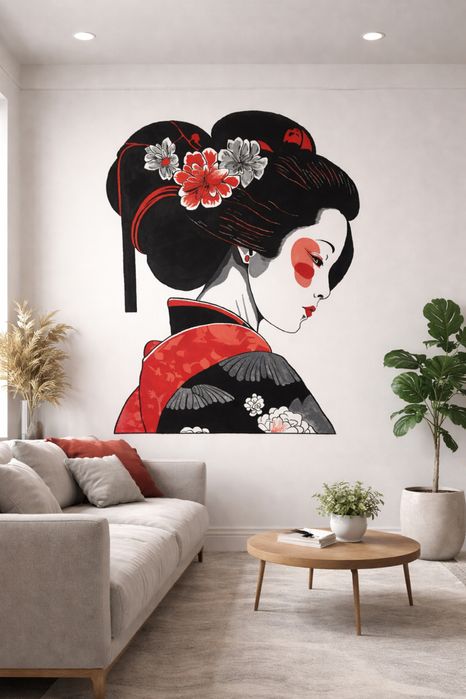 Художественная роспись стены на заказ