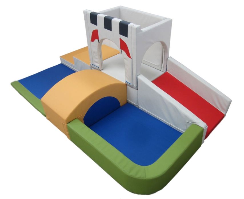 Детски центр, playground, естествена кожа