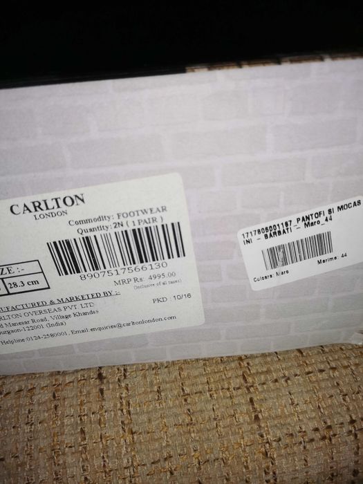 Pantofi piele naturala