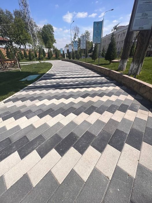 Вибропрессованная Брусчатка