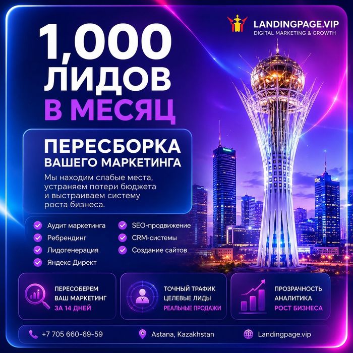 БЕСПЛАТНЫЙ Аудит вашего Маркетинга