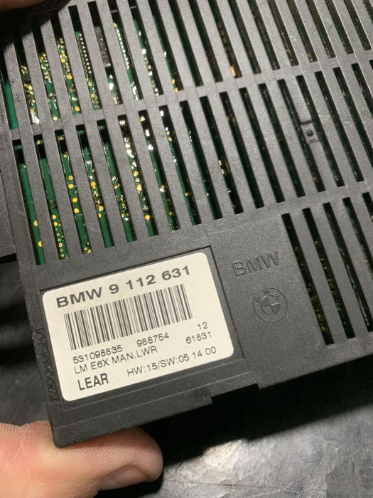 Modul calculator lumini BMW Seria 5 E60 E61 | 9112631