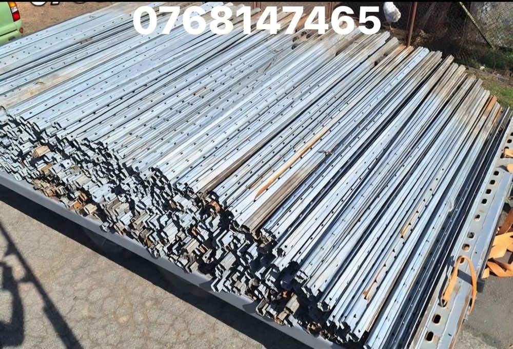 Stalpi spaleri 2.4m zincați, 2mm