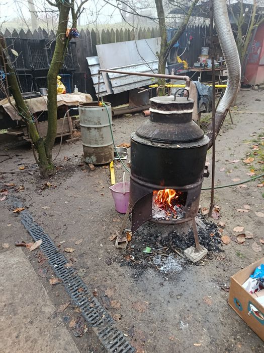 Vând cazan țuică 60L