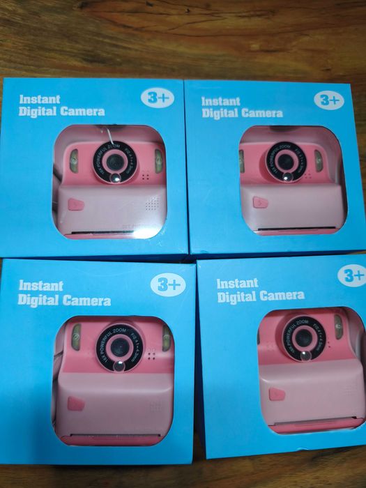 Детски фотоапарат за моментално печатане, 1080P детски фотоапарати ...