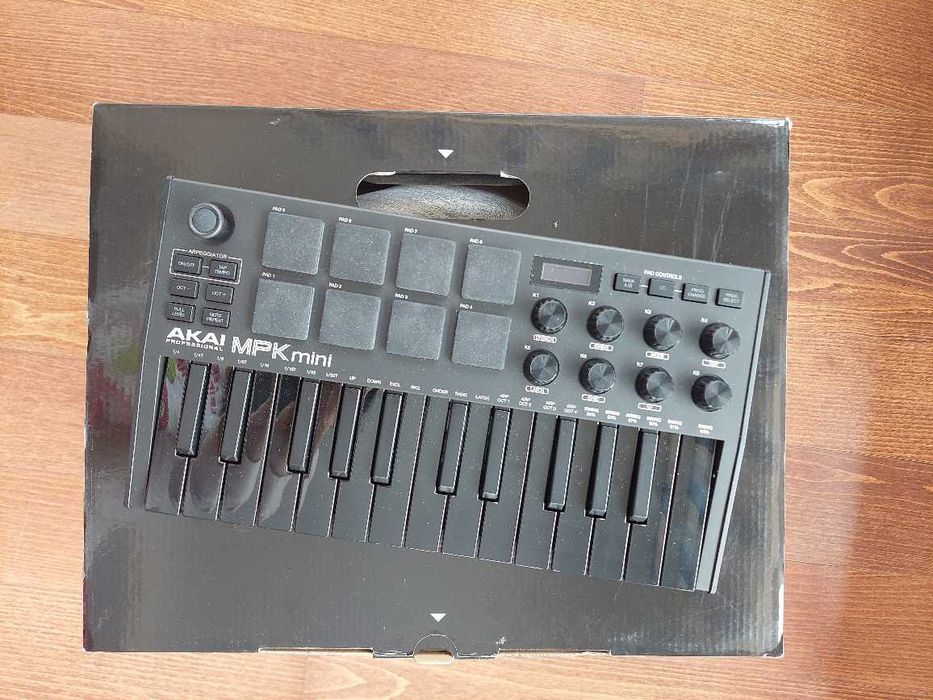 Vand Clapa Midi, AKAI Professional MPK Mini MK3 Black, NOUA