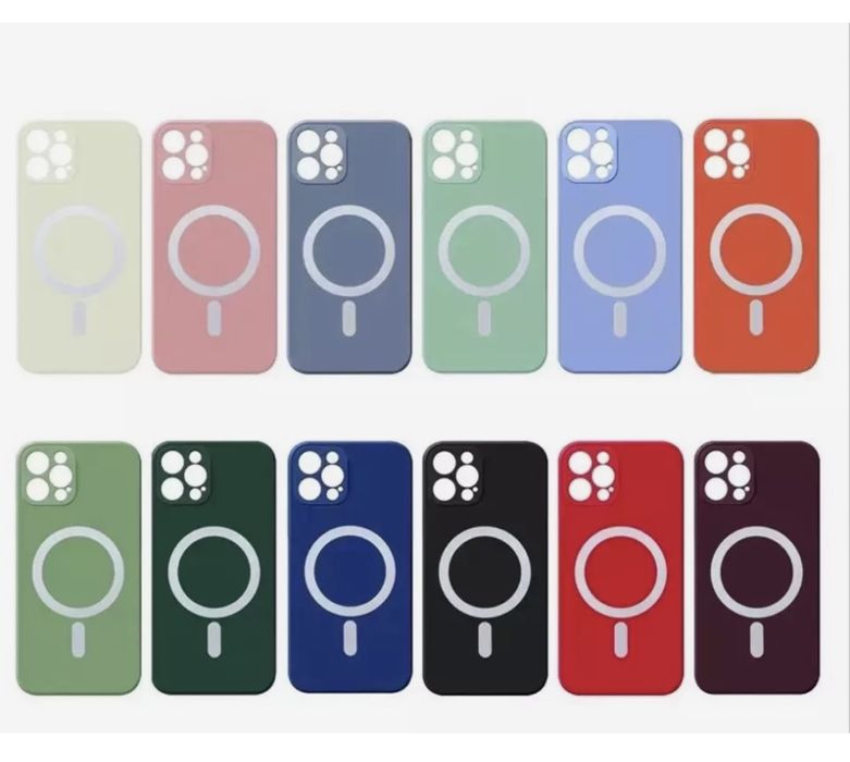 Iphone 11/12/13/ PRO MAX Husa TPU 0.25 Interior Fin Incarcare Magsafe