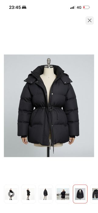 Куртка черная б/у