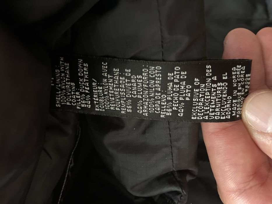 DKNY / мъжки елек/грейка с пух М