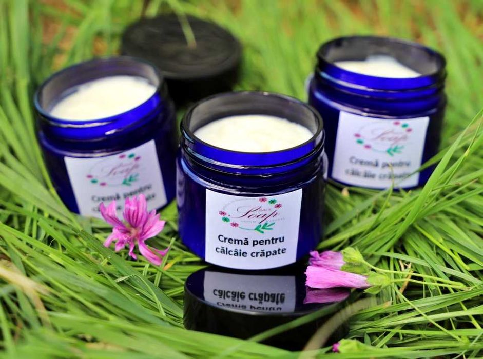 Cremă naturală pentru călcâie crăpate