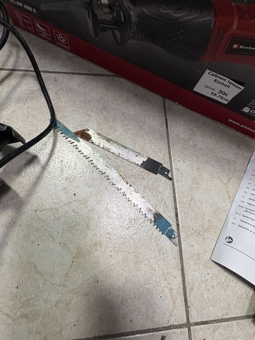 Саблен трион Einhell