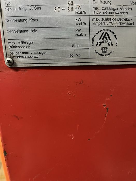 Centrala termica pe combustibil lichid 30 kw