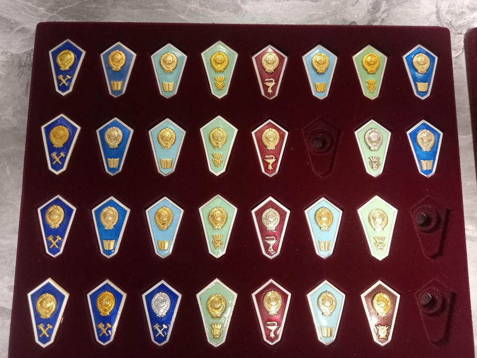 Знаки об образовании, значки