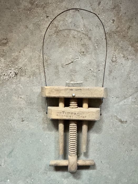 Дървена винтова стяга J. Tormo – ретро дърводелски инструмент