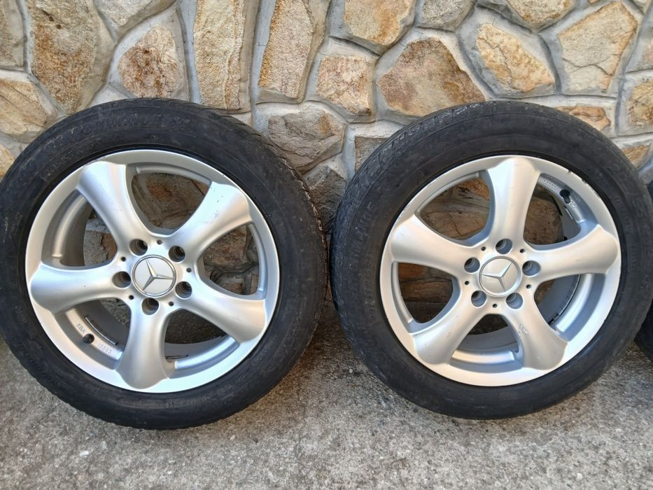 Оригинални Алуминиеви джанти 16цола за Mercedes w211-E-class.w204.c-class.5 ×112.w245.B-class w169 A-class