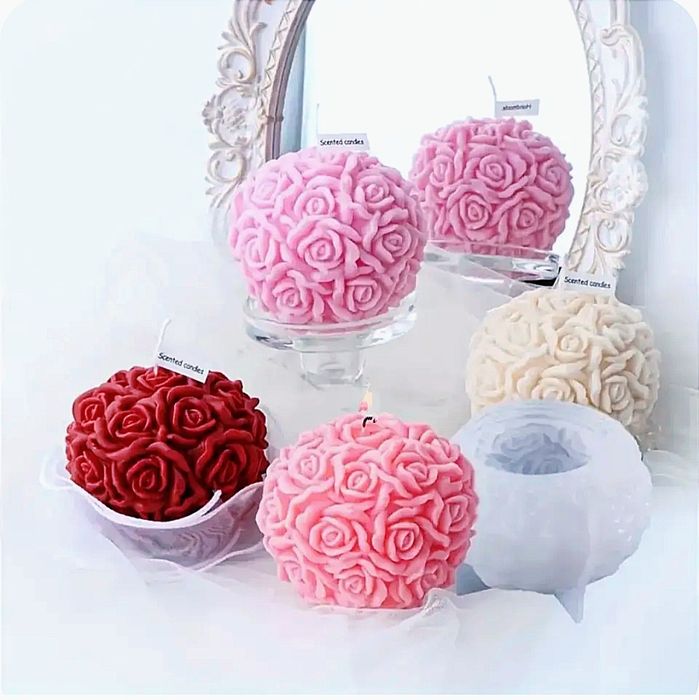 Силиконовая форма "Розы"