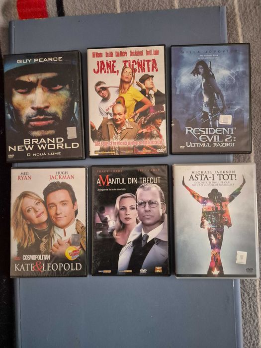 Pachet de cate 6 DVD-uri la alegere din colectie de 33 DVD-uri diverse
