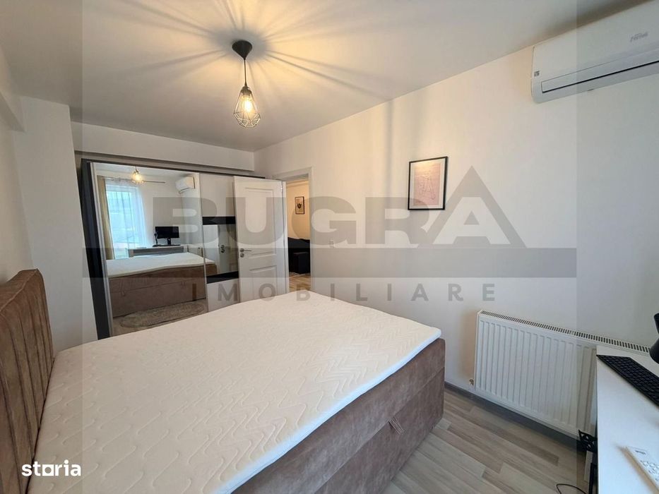 Apartament 2 camere NOU, 45mp, etaj intermediar, parcare, zona Coposu