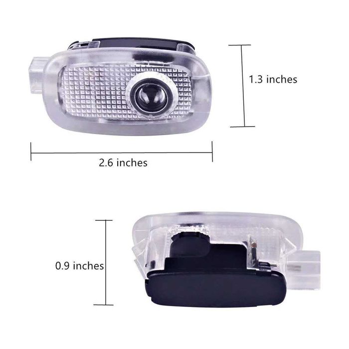 Плафон 2 бр. LED лампаI с лого за Mercedes Benz classe S W221 06-13г